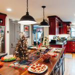 Christmas Decoration In The Kitchen
