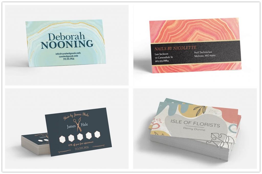 9 Unique & Timeless Business Cards